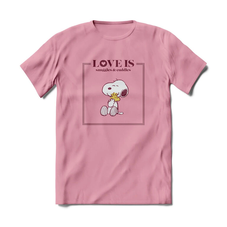 Brief Insanity Snoopy Love T-Shirt, Small