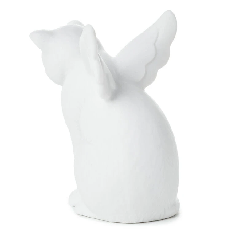 Hallmark Cat Angel Figurine Pet Memorial Gift, 3.25" - Image 2