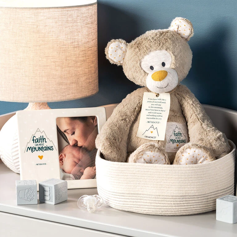 Demdaco Faith Can Move Mountains Picture Frame, 4x6 - Image 3