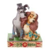 Enesco Jim Shore Disney Lady And The Tramp Love Scene, 4.5"