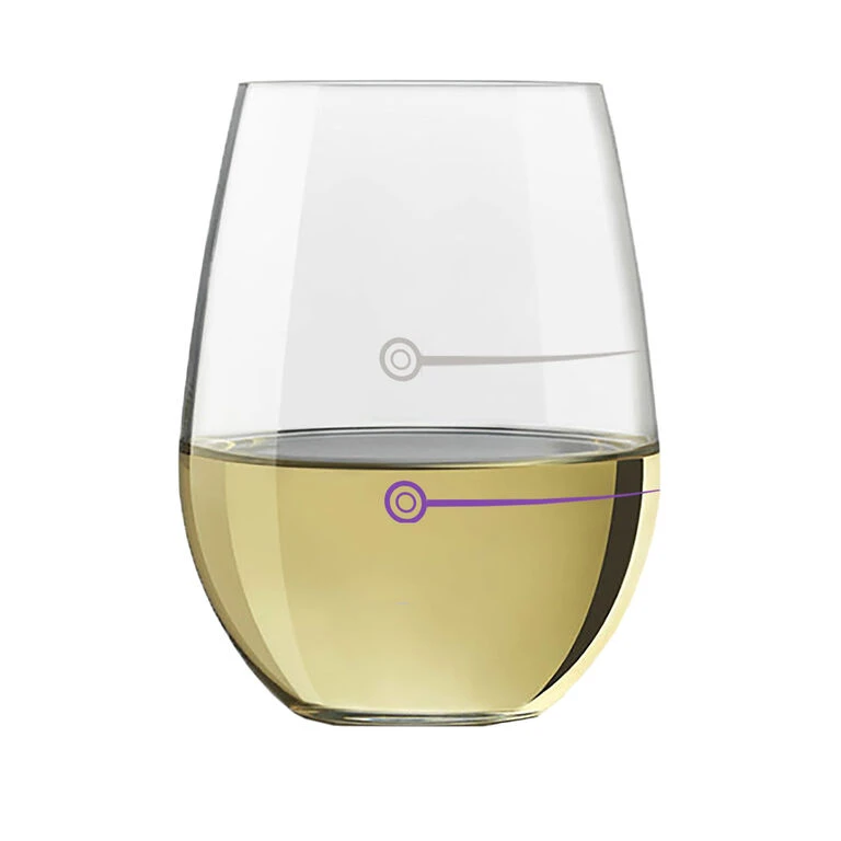Girls Night Out Bail Me Out Stemless Wine Glass, 16 Oz. - Image 2