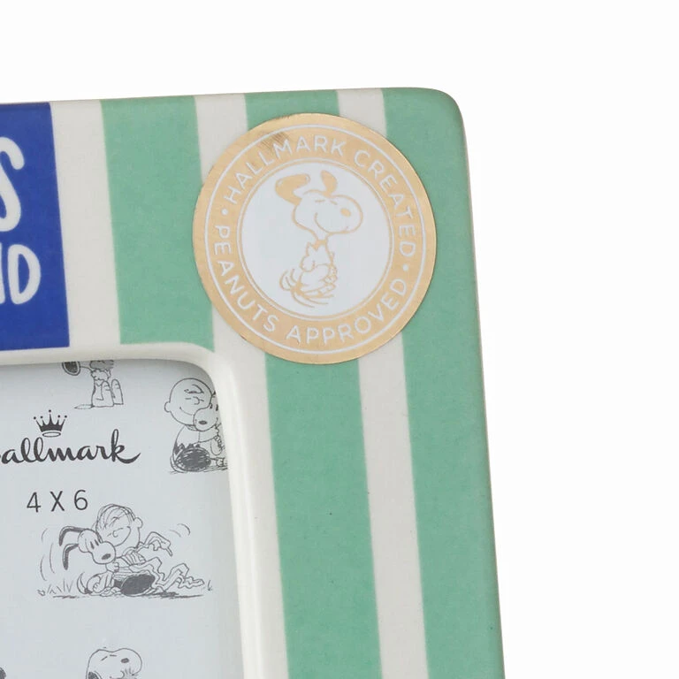 Hallmark Peanuts® Happiness Is Snoopy And Woodstock Picture Frame, 4x6 - Image 3
