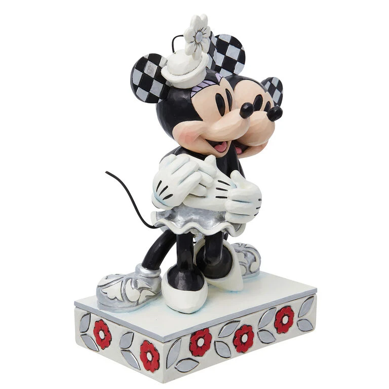 Enesco Jim Shore Disney 100 Years Of Wonder Mickey And Minnie Hugging Figurine, 7.25" - Image 4