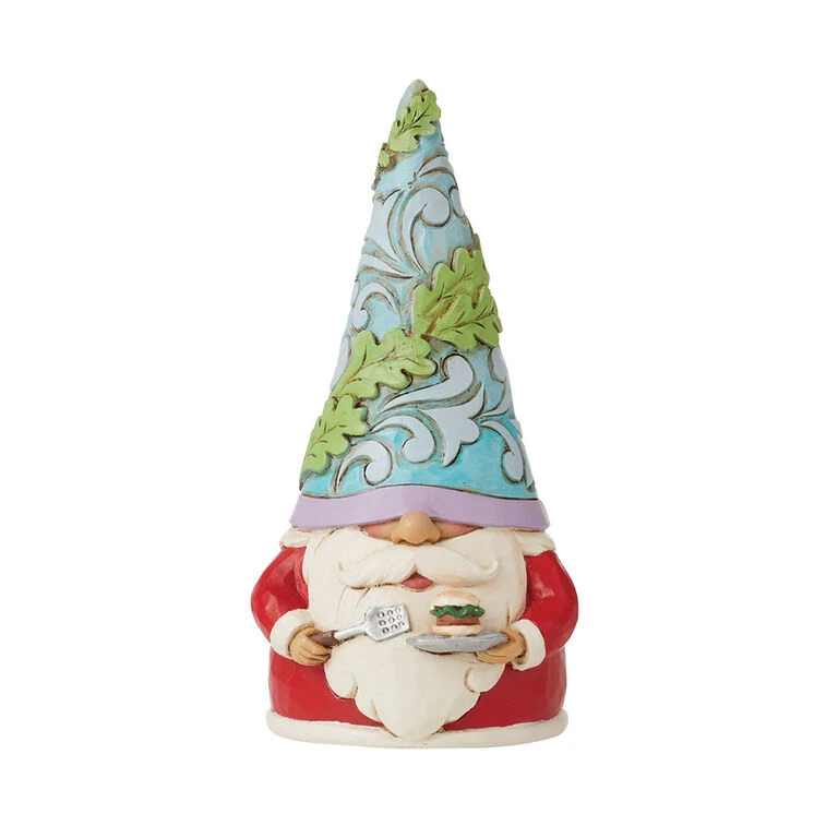 Enesco Jim Shore Summer Grilling Gnome Figurine, 5"