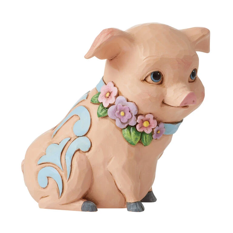Enesco Jim Shore Mini Pig Figurine, 3.5" - Image 3