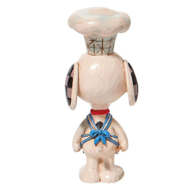 Enesco Jim Shore Peanuts Mini Snoopy Chef Figurine, 4" - Image 2