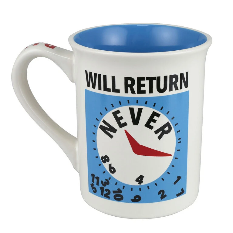 Our Name Is Mud Sorry I'm Retired Mug, 16 Oz. - Image 2