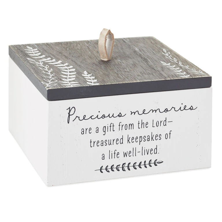 Hallmark Precious Memories Are A Gift From The Lord Memory Box