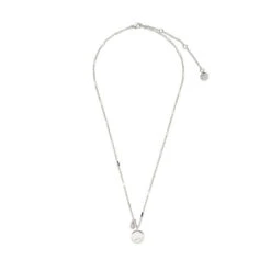 Pura Vida Ride The Wave Pendant Silver Chain Necklace