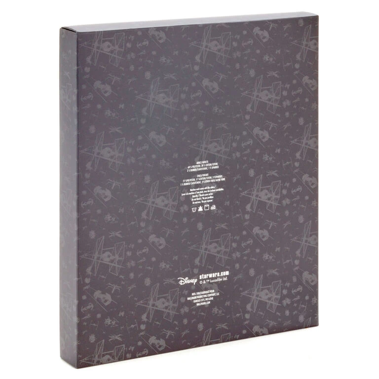 Hallmark Star Wars™ Darth Vader™ And Jedi In Training Adult And Child Novelty Crew Socks, Set Of 2 - Image 3