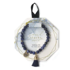 Soul Stacks Sodalite Intention Bracelet
