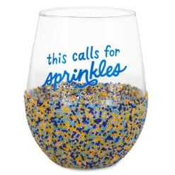 Hallmark Sprinkle Dip Wine Glass, 16 Oz.
