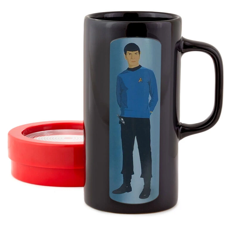 Hallmark Star Trek™ Spock Transporter Color-Changing Mug With Sound, 13 Oz. - Image 3