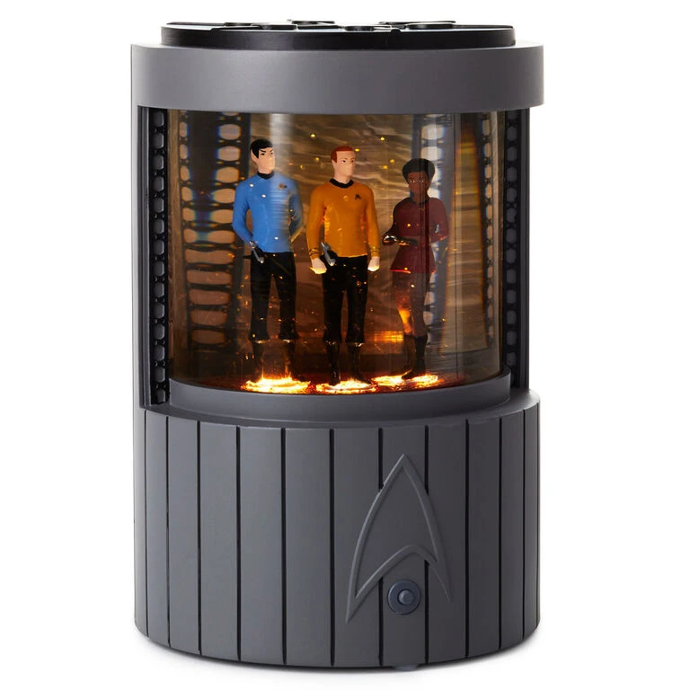 Hallmark Star Trekâ„¢ Transporter Snow Globe With Light And Sound - Image 2