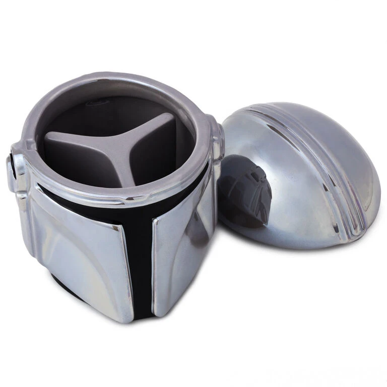 Hallmark Star Wars: The Mandalorian™ Helmet Sculpted Ceramic Caddy - Image 3