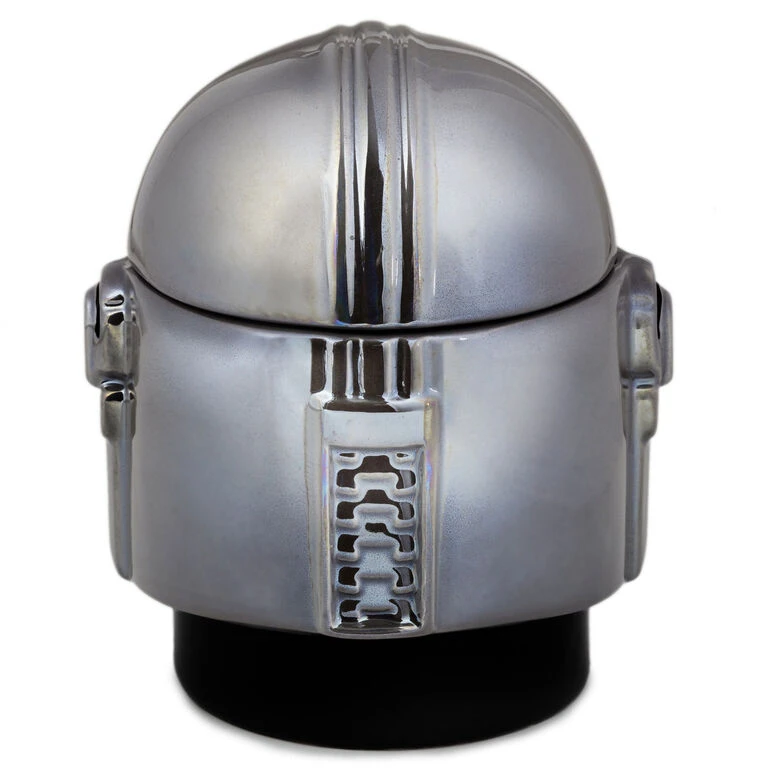 Hallmark Star Wars: The Mandalorian™ Helmet Sculpted Ceramic Caddy - Image 4
