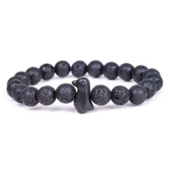 Fahlo Black Bead Penguin Passage Bracelet