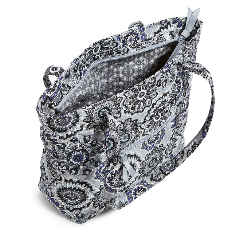Vera Bradley Small Vera Tote In Tranquil Medallion - Image 2