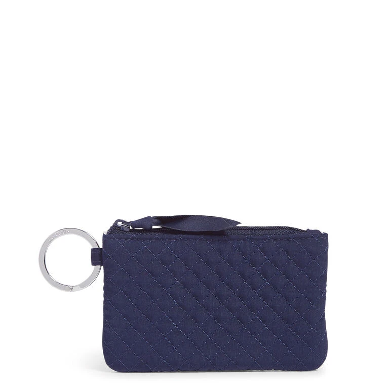 Vera Bradley Zip ID Case In Classic Navy