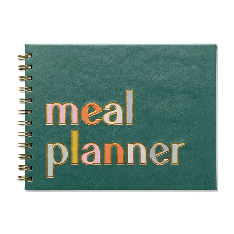 DesignWorks Ink Teal Meal Planner With Grocery Checklists