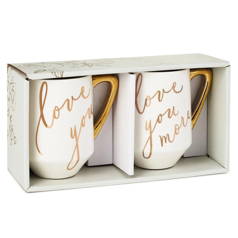 Hallmark Love You And Love You More Mugs, Set Of 2 - Image 3